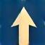 Arrow growing upwards